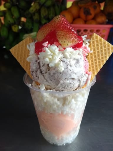 Queso con Helado
