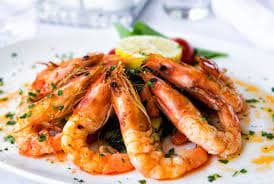 Langostinos a la Plancha