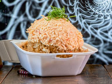 Arroz Frito con Jaiba Picante