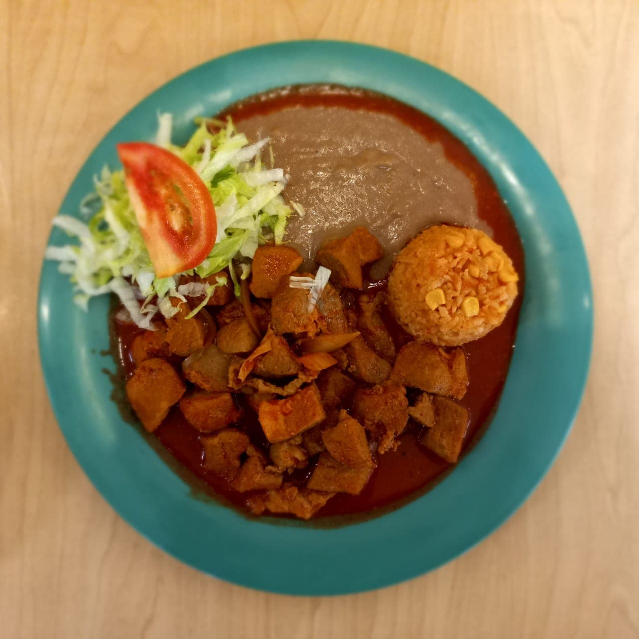 Carne de puerco rojo