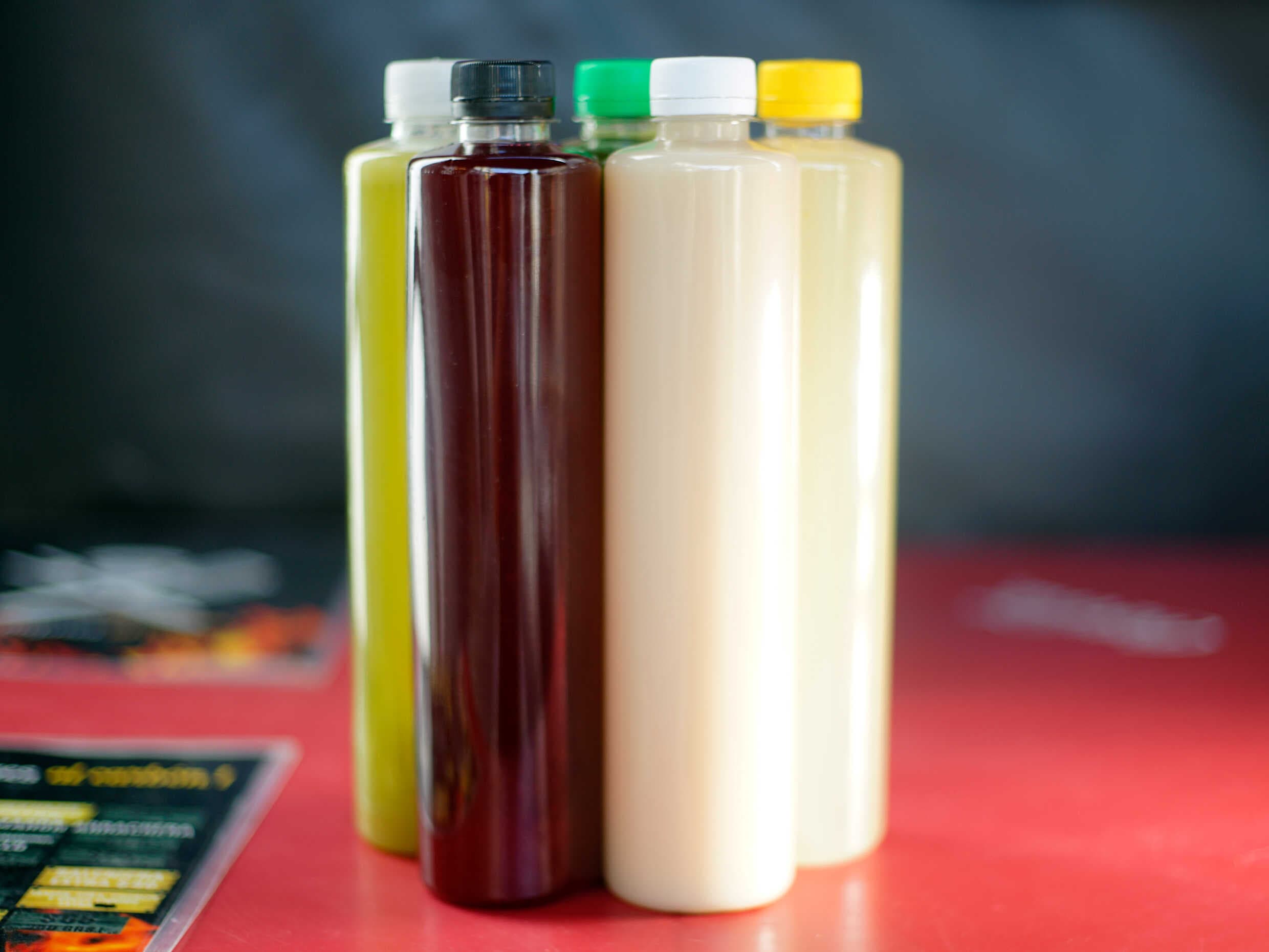 Agua de Frutos Rojos
