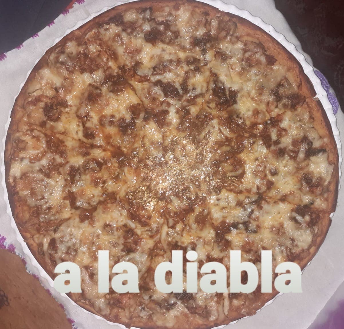 Pizza A la Diabla