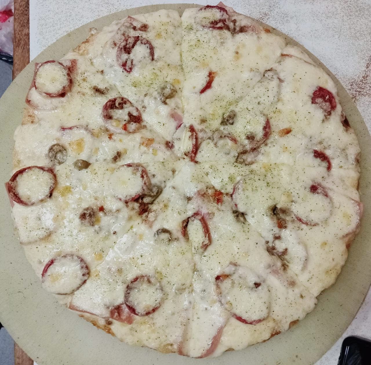 Pizza Jamm Especial ( 8 Tajadas )
