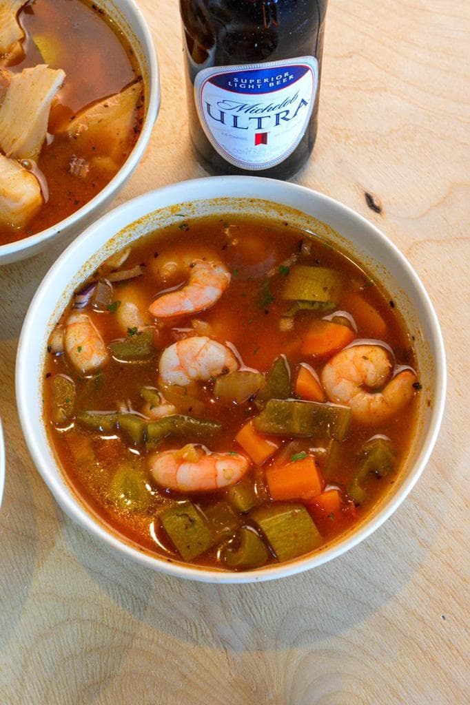 Caldo de Camarón