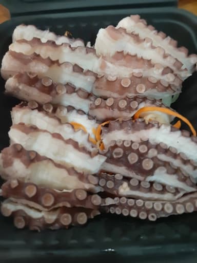 Sashimi Corte Grueso de Pulpo