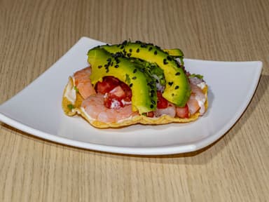 Tostada de Camarón