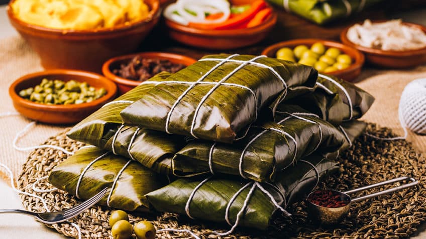 Tamales de cerdo