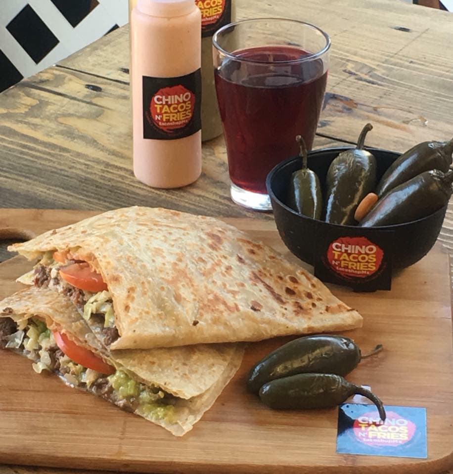 Quesadilla de Harina con carne