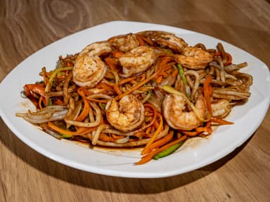 Yakiudon Camarón