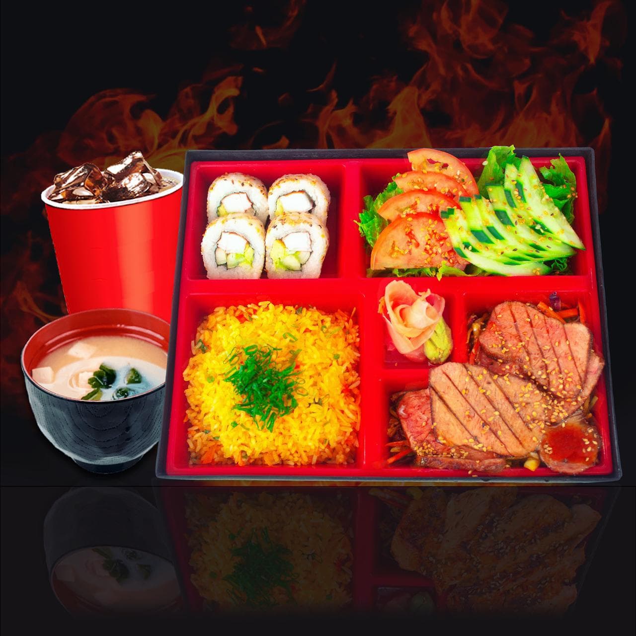 Bento Box de Lomito