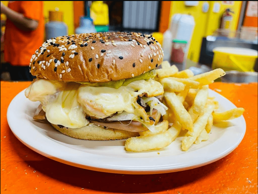 Hamburguesa Mar y Tierra