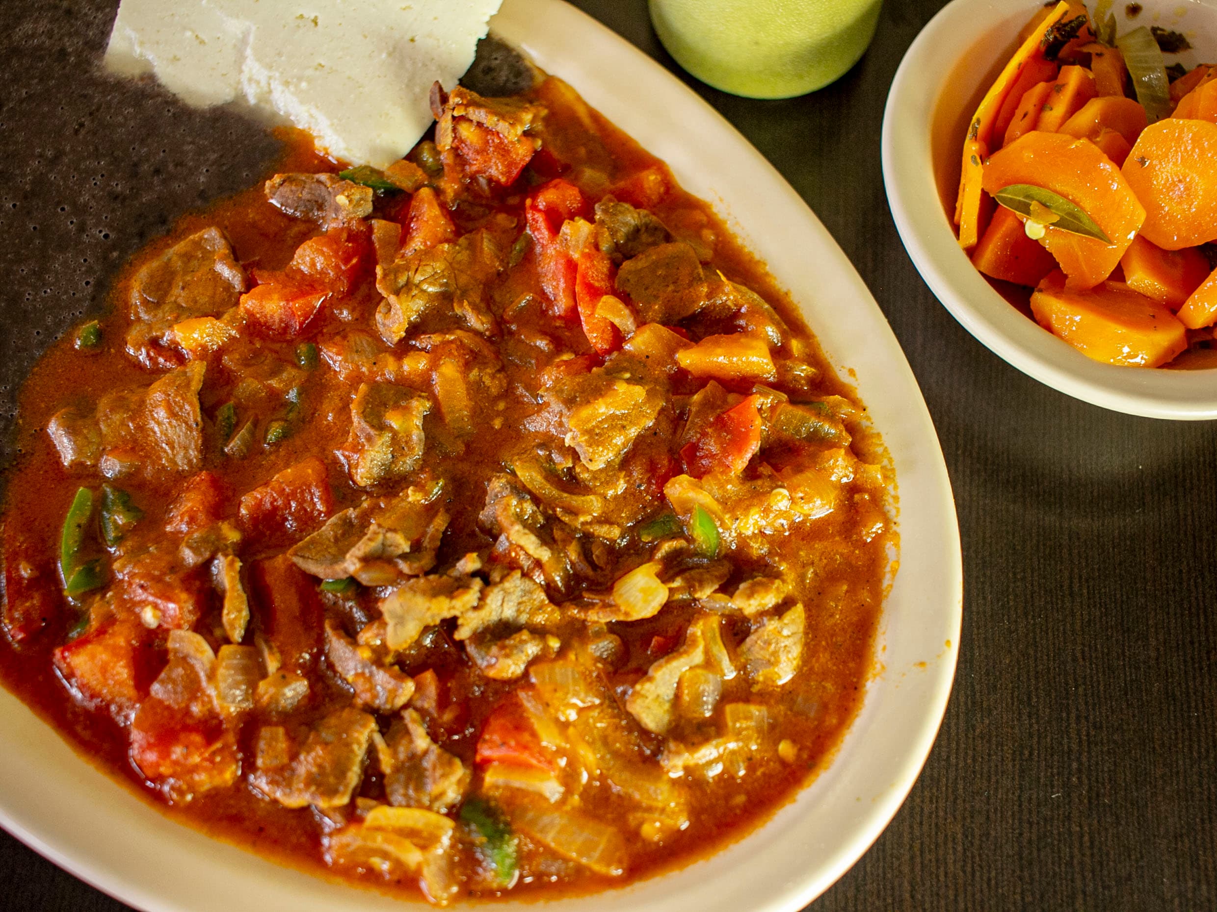 Almuerzo Bistec a La Mexicana