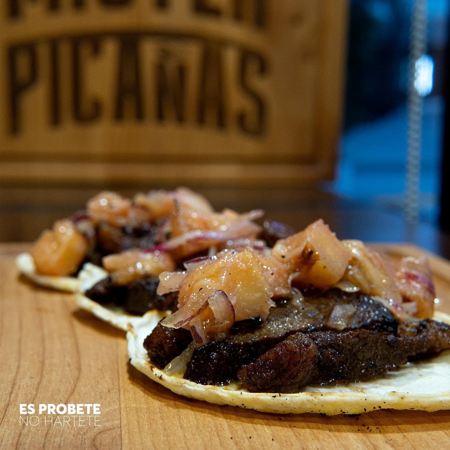 Tacos de Picaña al Carbón (4pzs)