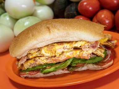 Torta de Huevo con Jamón