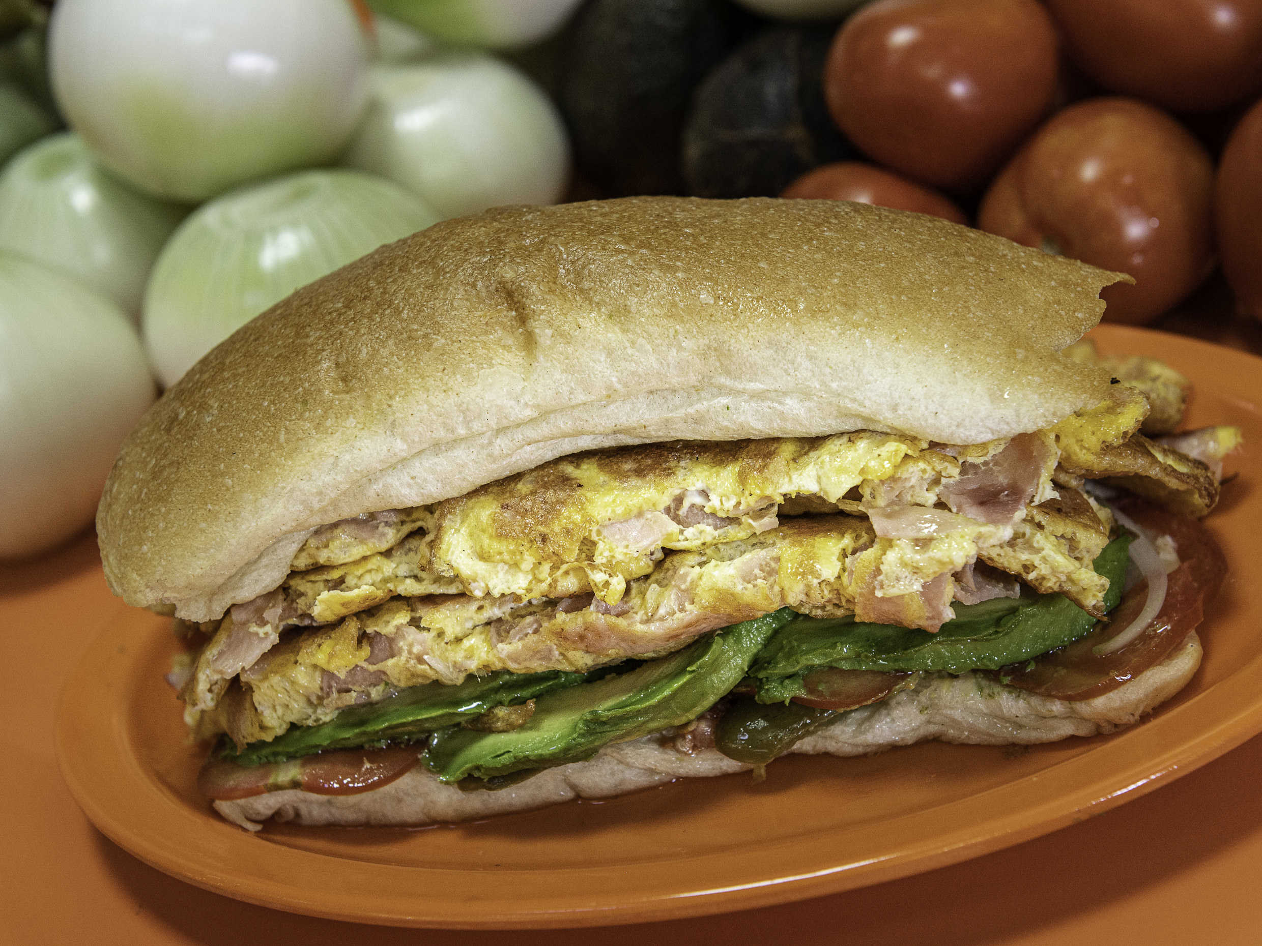 Torta de Huevo con Jamón