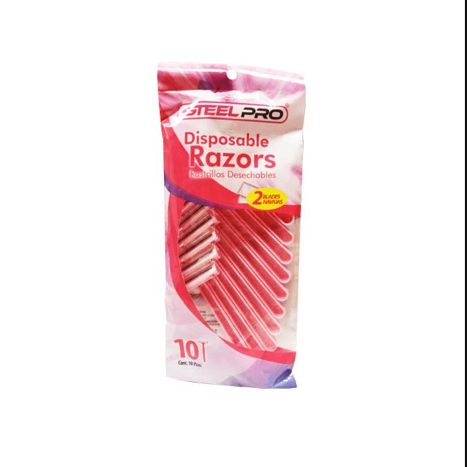 Razor Steel Pro Rastrillo Desechable Pink