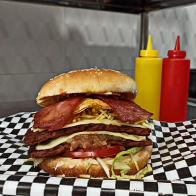 Hamburguesa Doble M&H