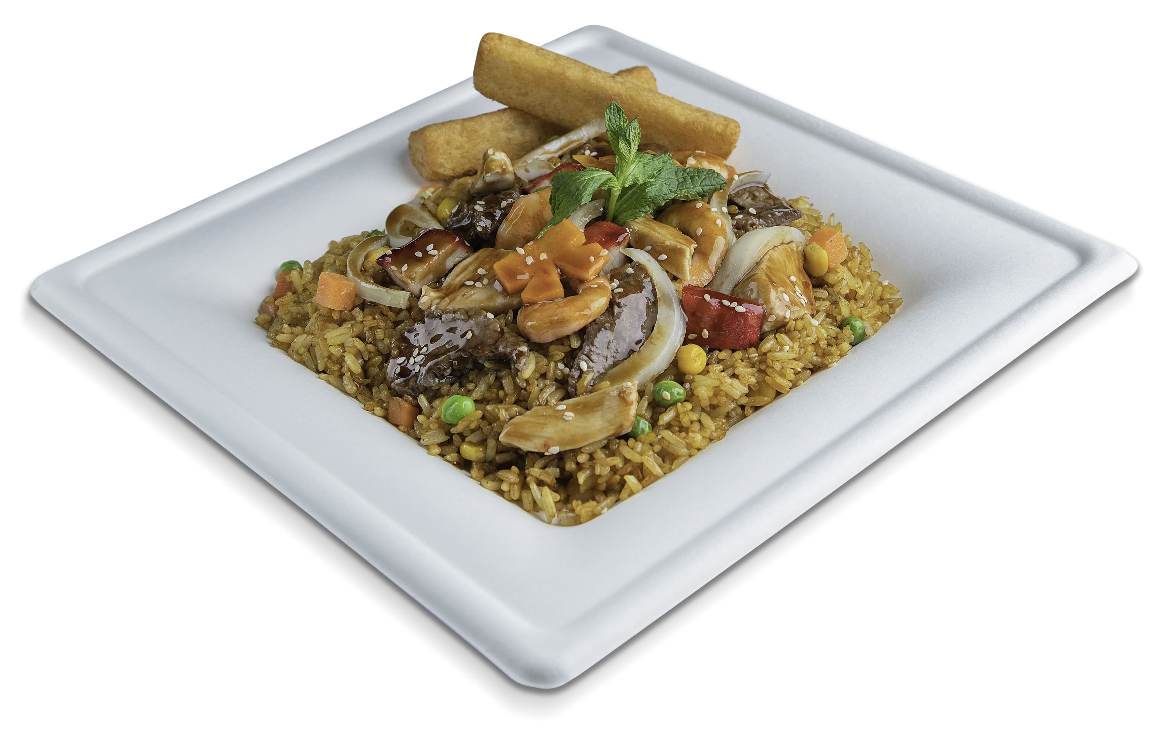 Arroz Teriyaki