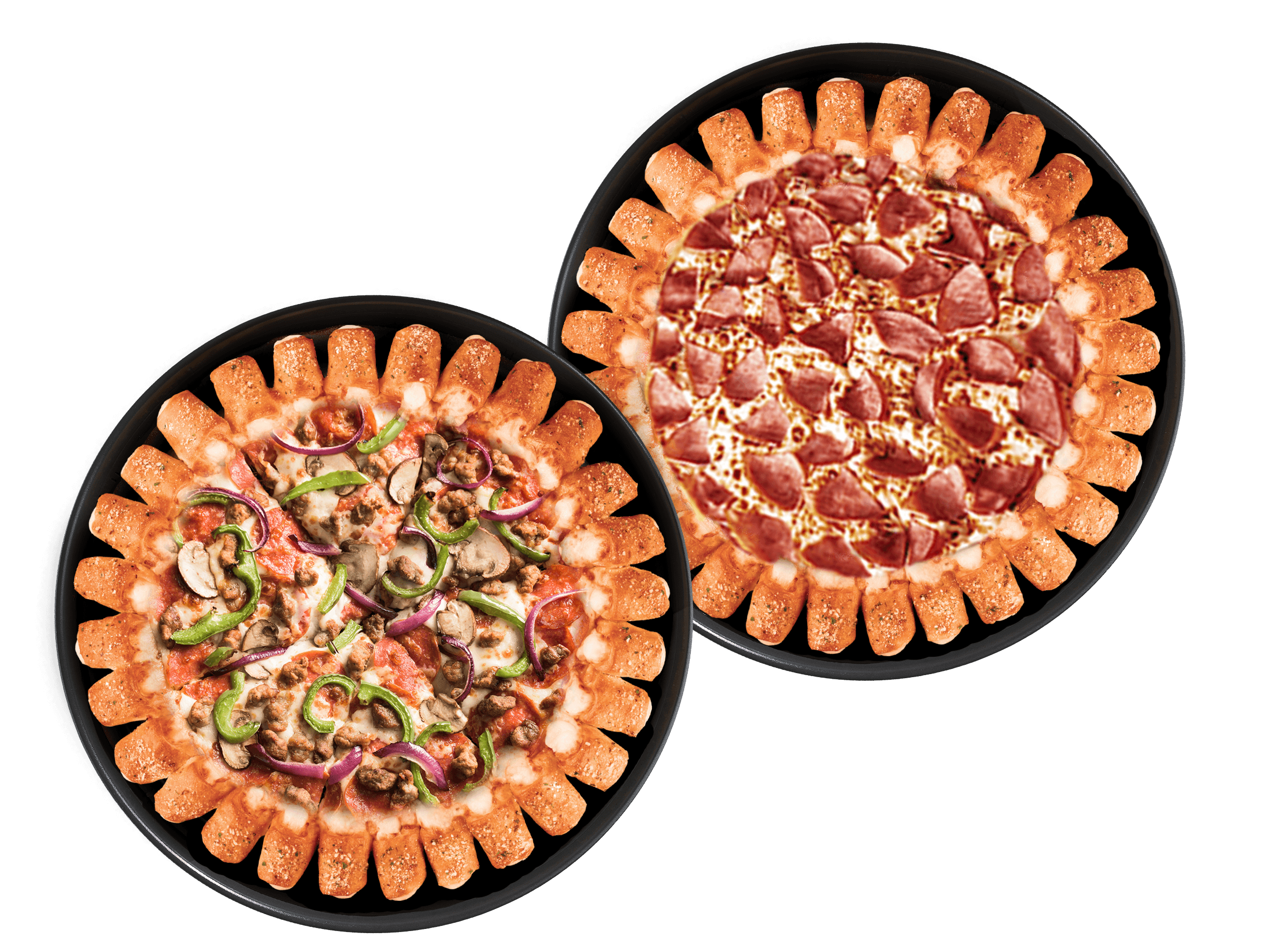 2 Pizzas Bordes Rellenos por 10,500 CU