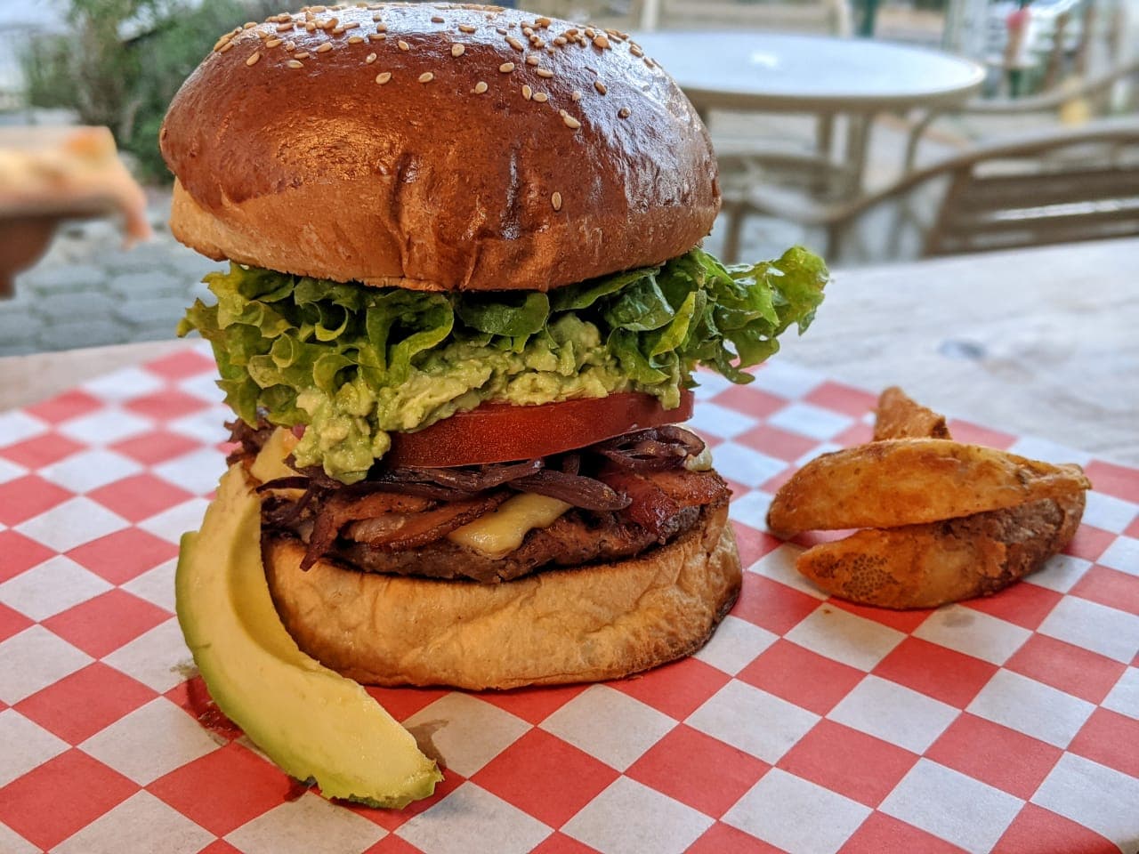 Hamburguesa La Guacamole