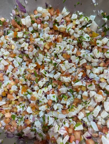 Ceviche de pescado 1/2 L