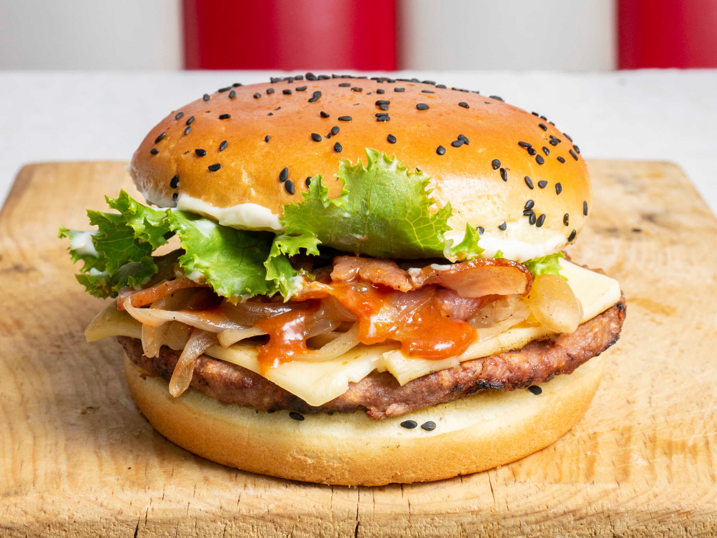 Hamburguesa Chipotle Sencilla