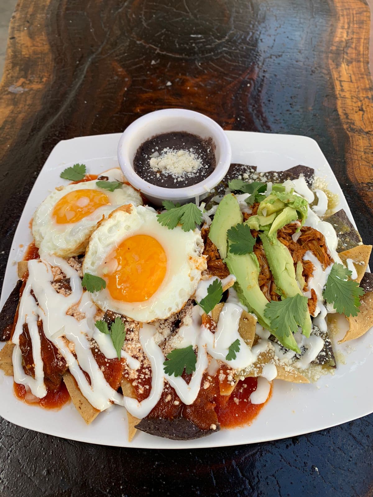Chilaquiles con Huevo