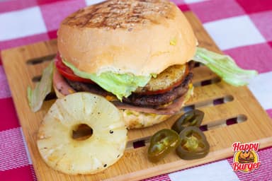 Hamburguesa Hawaiana
