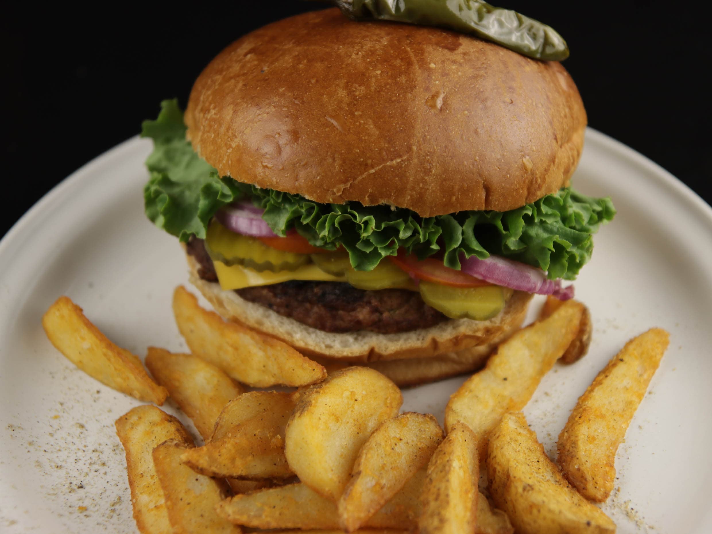 Hamburguesa Clásica.
