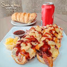 Combo Mollete Hawaiano