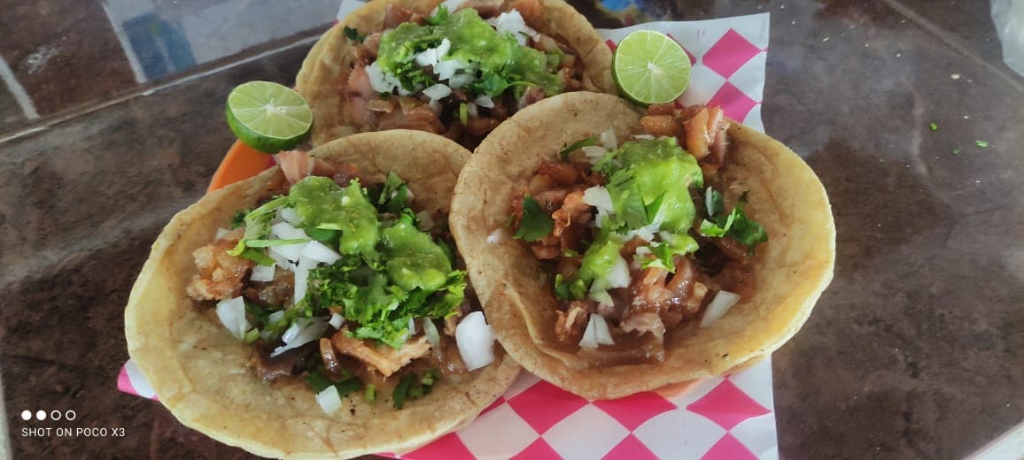 Taco de Carnitas de Costilla.