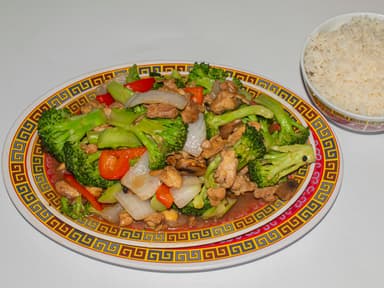 Pollo con Brocoli (1/2 orden)