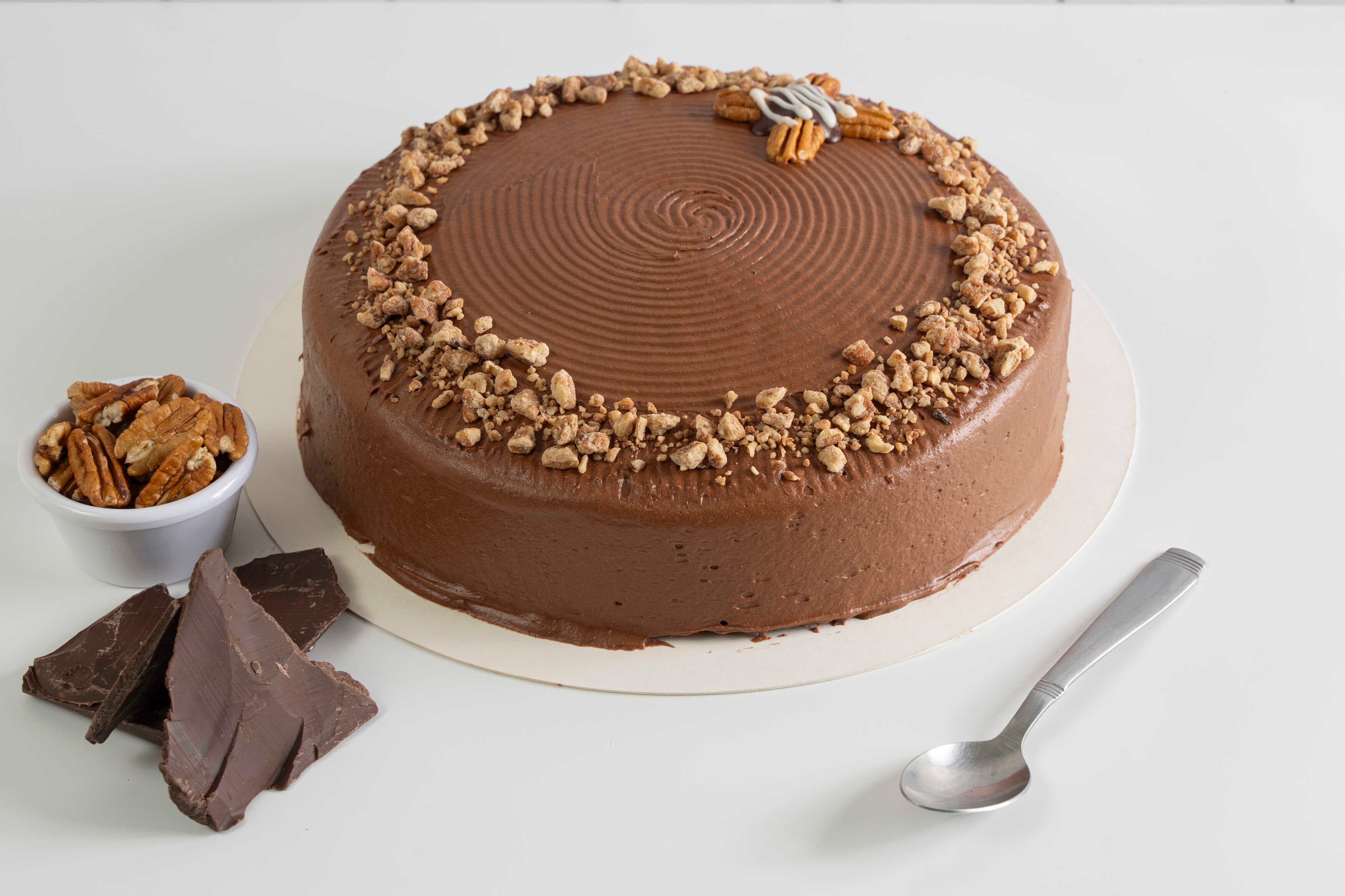 Pastel de Nuez con Chocolate
