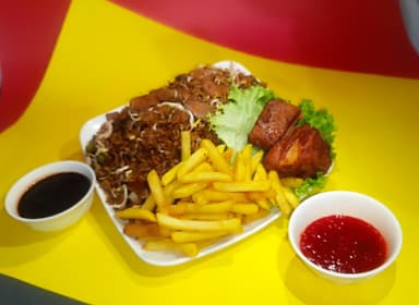 Arroz Oriental Con Costillitas Para 2 Personas