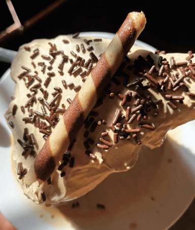Rebanada de Pastel de 3 Leches Moka