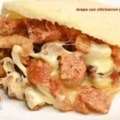 Combo CHICHARRON QUESO + Jugo del Dia + Postre