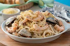 Spaghetti con Mariscos