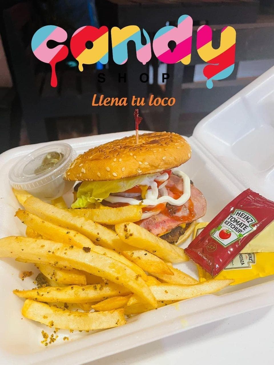 Hamburguesa de Pollo Empanizado