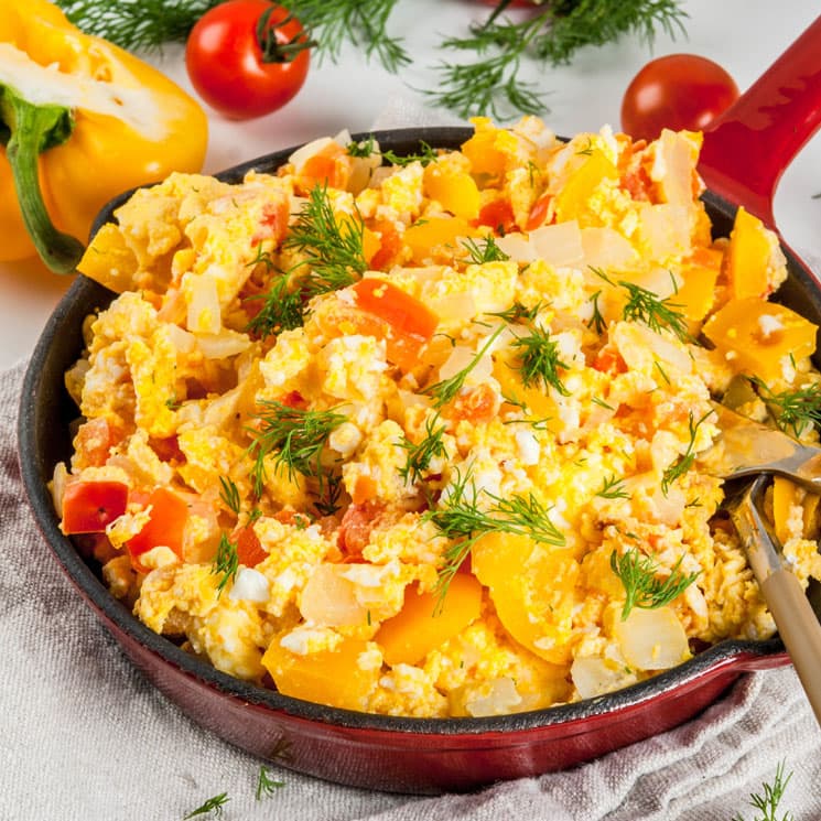 Huevos Revueltos + Guisado del Día