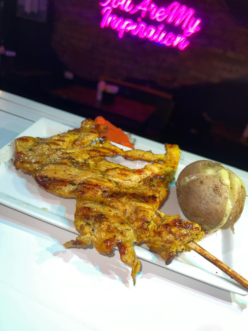Combo: Pincho de Pollo con Gaseosa 400ml