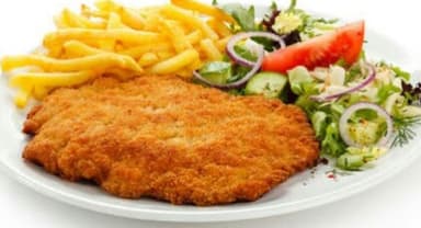 Pollo Al Gusto + Papas + Ensalada