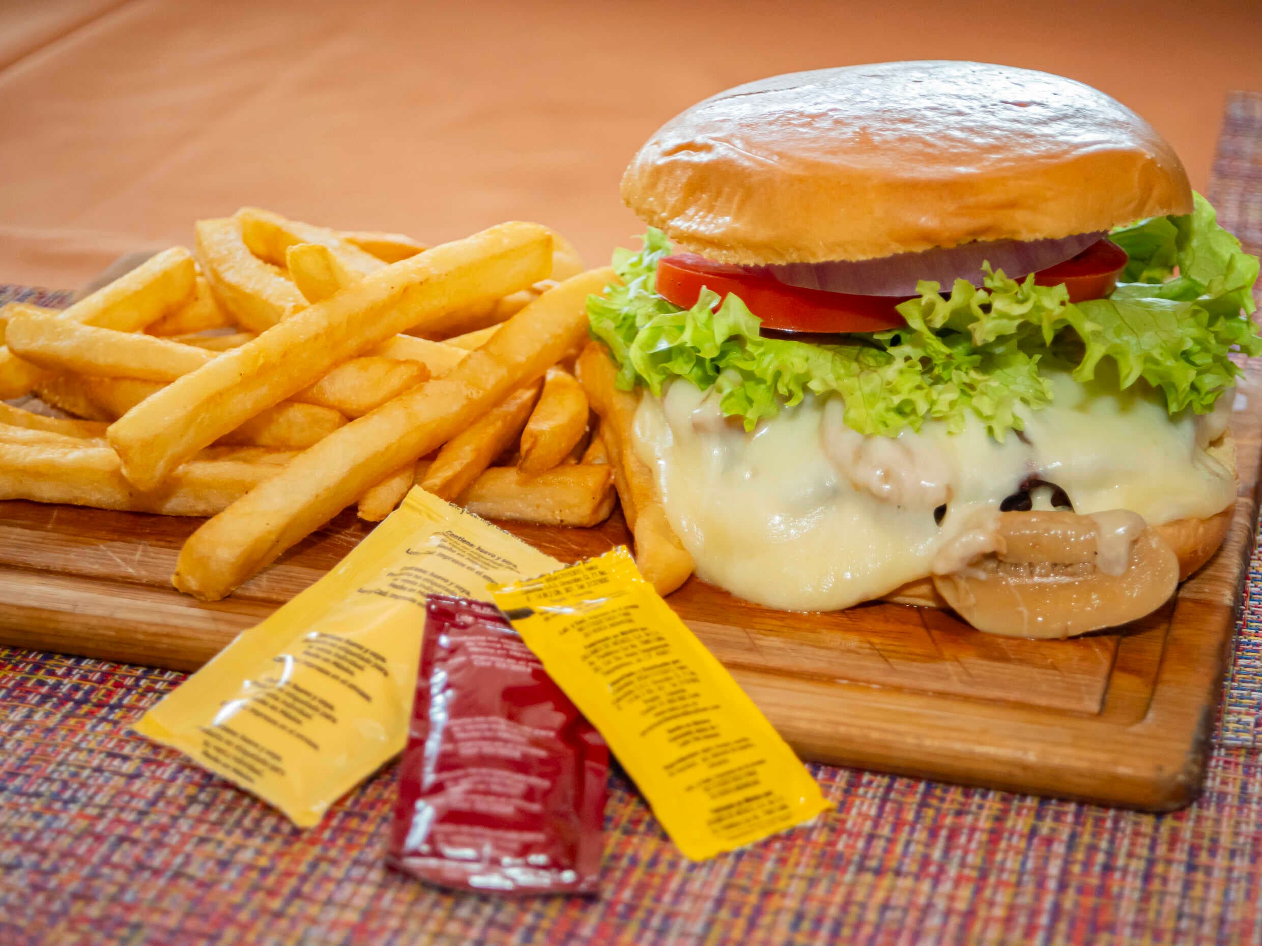 Hamburguesa de Champiñones