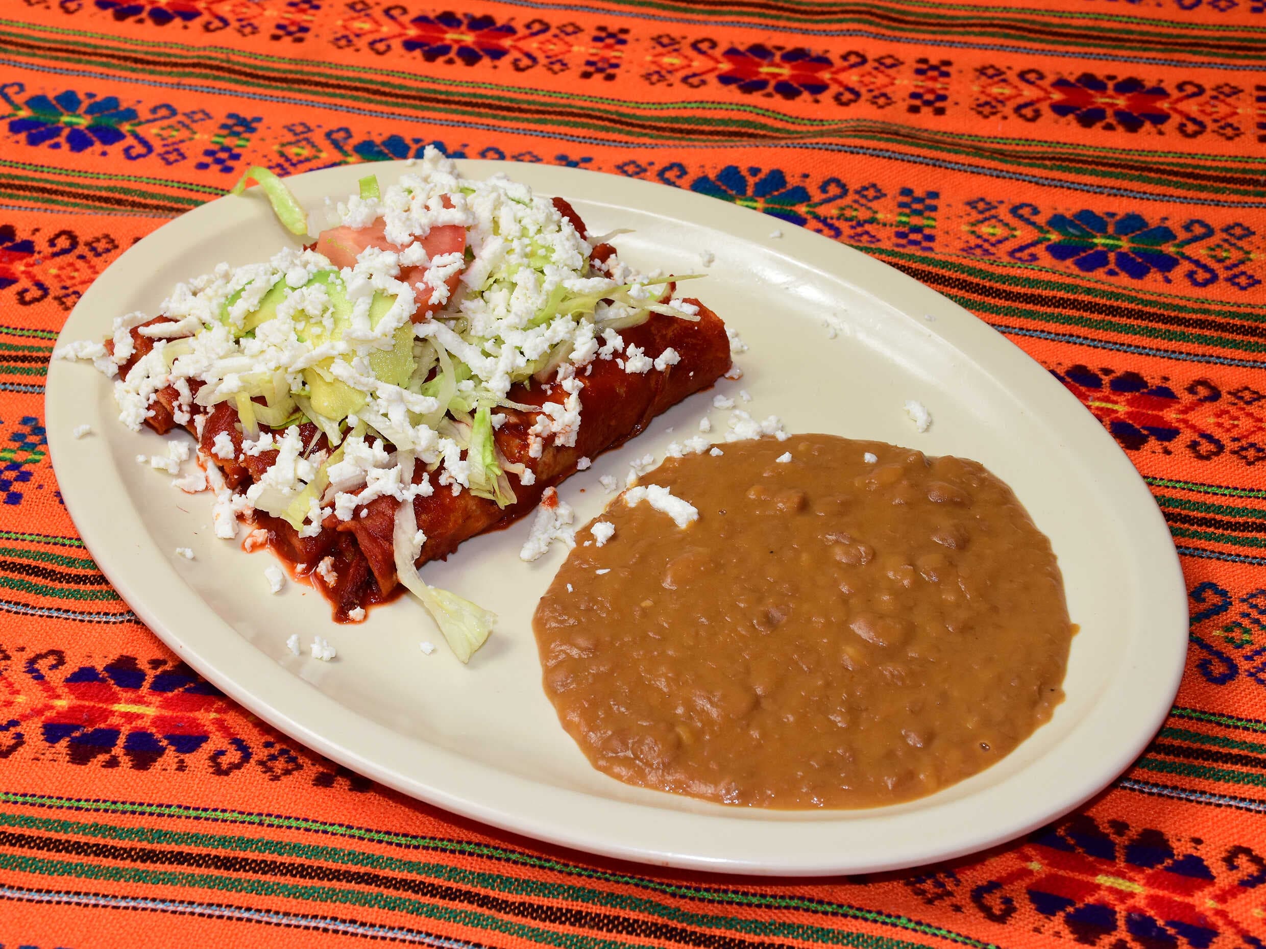 Enchiladas Rojas