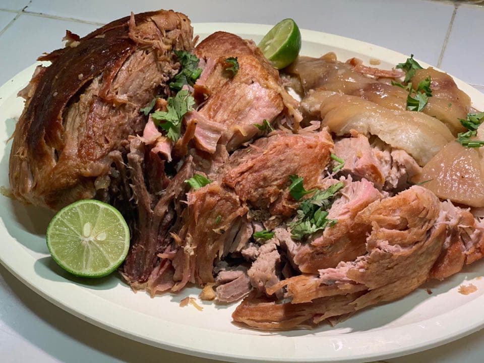 1/4 de kilogramo de pura Carne