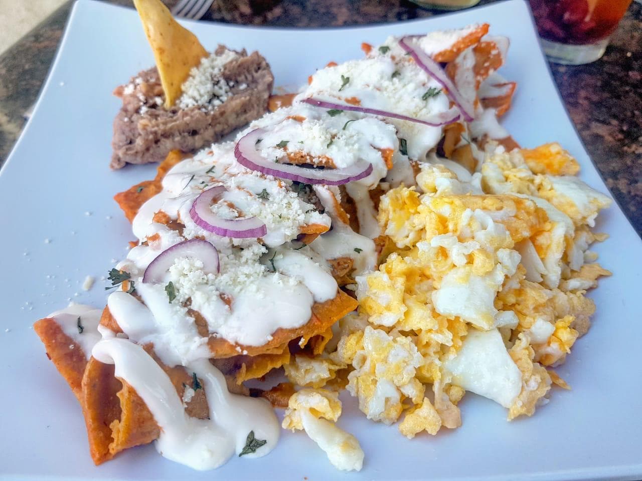 Chilaquiles al Chipotle