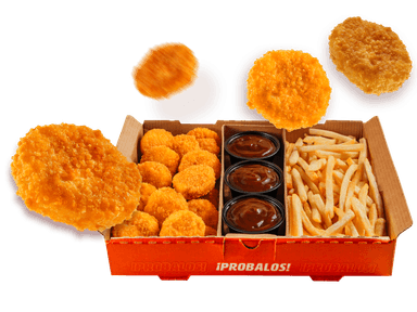 Banquete 20 medallones + 3 Papa Pequeñas + 3 salsa