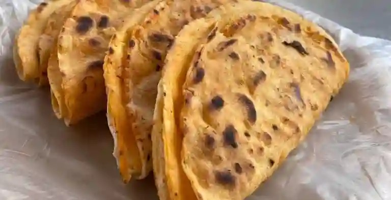 Taco Dorado de Cabeza