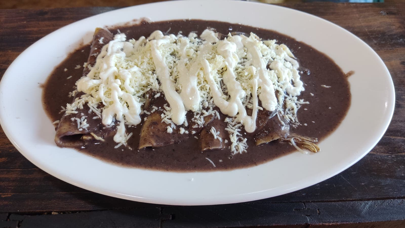 Enfrijoladas Rellenas