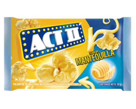 Palomitas De Maiz Microondas Act II Mantequilla...
