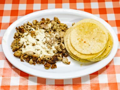 Media Orden de Bistec con Queso